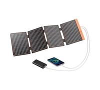 FlexSolar 40W Solar Panel, USB-C(PD2.0)，USB-A (QC3.0) Portable Foldable Solar Charger, Power Emergency IP67 Waterproof Camping Hiking Backpacking Outdoor for Phones Power Banks Tablets