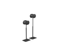 Flexson Essentials Adjustable Floor Stands for Sonos Era 300, Twin pack in Black
