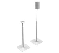 Flexson Essentials Adjustable Floor Stands - White. Placement: Floor Material: Acrylonitrile butadiene styrene (ABS) Steel Product colour: White. Quantity per pack: 2 pc(s)