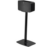 Flexson Floor Stand for Sonos Five and Play:5, Single pack in Black for soft and hard floors with cable management