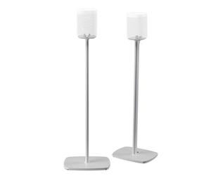 FLEXSON FLXS1AFS2021 Sonos One, SL & Play:1 Adjustable Floorstand Pair - White