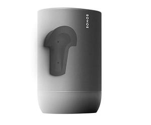 Flexson Wall Mount for Sonos Move in Black. Suitable for indoors and outside