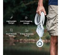FLEXTAIL - Max Shower Ultralight Rechargeable Instant Outdoor Shower