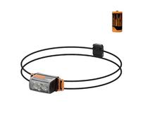 FLEXTAILGEAR Head Torch Rechargeable, LED Headlamp with 6 Lighting Modes, IP67 Waterproof, Lightweight Headlight with Swappable Battery, Spotlight & Floodlight Combo for Cycling, Running and Camping