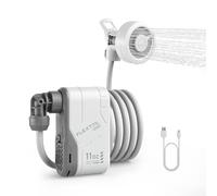 FLEXTAILGEAR Portable Electric Shower Pump, Outdoor Camping Shower, Type-C Fast Charging, 2 Shower Modes, IPX7 Waterproof for Outdoor Shower, Car Washing, Dishwashing, Pet Cleaning, Beach Vacations