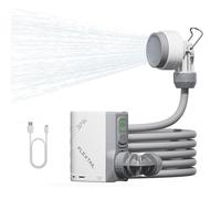 FLEXTAILGEAR Portable Shower Pump, Electric Outdoor Camping Shower, 2500mAh Rechargeable, Two-Speed, IPX7 Waterproof Shower Kit for Camping, Car Washing, Dishwashing, Pet Cleaning, Beach Travel