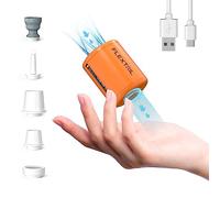 FLEXTAILGEAR Tiny Pump 2.0, Electric Air Pump, Portable Mini Air Pump, USB C Battery Air Pumps for Air Mattress, Pool, Air Bed, 800 mAh, 4 kPa, 80 g, 18 ml/min