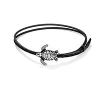 FlexTech Shark Tracking Rope Bracelet - Supports OCEARCH Ocean Conservancy - One Size Fits All - Waterproof, Sweatproof, Sunproof, One Size, Silicone, no gemstone