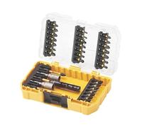 FLEXTORQ 6.35MM HEX Shank Mixed Screwdriver BIT Set, Steel Blades, Suitable for Impact Drivers, 33 in Pack