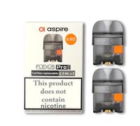 Flexus Pro Replacement Pod Cartridge - Nicotine Free - Compatible with Flexus Pro Pod Vape Kit - No Nicotine 0.6ohm 2PK