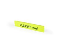 FLEXVIT Mini Rehab Resistance Band, Yellow, Very Light | Non Slip Fabric Loop Exercise Band for Physio, Rehab, Mobility and Beginners | Gentle Skin Friendly Fitness Band | Made in Germany