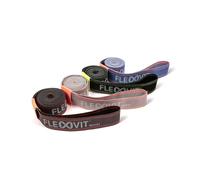 FLEXVIT Resist Band - Exercise bands for effective full body training, HIT, coordination, stabilisation and bounce, 3 strengths, beginners and professionals