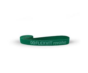 FLEXVIT Revolve Superband | Fabric Pull Up Band and Power Band for Assisted Pull Ups, Strength and Core Training | Non Slip Long Resistance Band for Calisthenics and Sport | Made in Germany