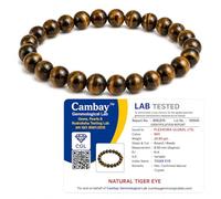 Flexxora Healing Crystal Chakra Bracelet for Women and Men, Single Stone Natural Beaded Bracelet Collection for Calm, Love, Protection, Confidence, Good Luck, Anxiety, Energy & Spiritual Gift