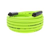 Flexzilla Air Hose, 3/8 in. x 35 ft., 1/4 in. MNPT Fittings, Heavy Duty, Lightweight, Hybrid, ZillaGreen - HFZ3835YW2