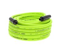 Flexzilla Air Hose, 3/8 in. x 50 ft., 3/8 in. MNPT Fittings, Heavy Duty, Lightweight, Hybrid, ZillaGreen - HFZ3850YW3