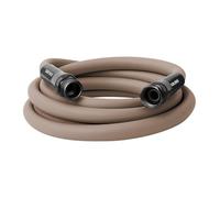 Flexzilla Colors Lead-in Garden Hose 5/8in. x 10ft., Lightweight All-Weather Water Hose, Durable and Flexible, Leak-Free Connections, Brown Mulch