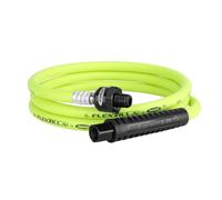Flexzilla HFZ1405YW2B Whip Air Hose 5 Feet | 1/4” Hose I.D. & 1/2" Fittings | Extreme All Weather Flexibility | Heavy-Duty & Lightweight Construction