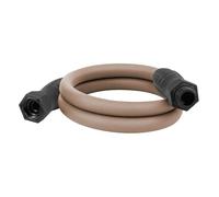 Flexzilla HFZC505BRS-E Colors SwivelGrip Garden Hose, 5/8" x 5', 3/4"-11 1/2 GHT Fittings, Brown Mulch, 5 '
