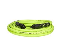 Flexzilla HFZP3825YW2 Pro Air Hose, 3/8" x 25', 1/4" MNPT Fittings (inches) (feet)