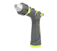 Flexzilla NFZG51-E Heavy Duty Twist Action Adjustable Flow Nozzle, ZillaGreen
