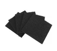Flexzion Activated Carbon Filters for Solder Fume Extractor - 5 Pack Replacement Filters for Soldering Fan Absorber - Compatible with Soldering Fume Extractor Flexzion 493, Valtcan 493 & 496, & Others