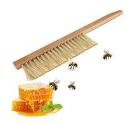 Flexzion Bee Brush Beekeeping Tool - Natural Pig Bristles & Wooden Handle for Hive Cleaning, Honey Harvesting, and Gentle Bee Removal