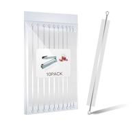 Flexzion Impulse Sealer Replacement Parts Repair Kits for Flexzion Impulse Heat Sealer 600W 12-inch Heat Sealers, PTFE & Heat Seal Strips, Replacement Elements, Pack of 10