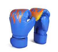 Flexzion Kids Boxing Gloves for 3-8 Ages All-Purpose Training Punching Bag Mitts w/Wrap-Around Support, UFC Sparring Kickboxing Sandbag Sports Fitness Exercise Equipment Boys Children