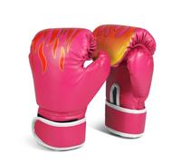 Flexzion Kids Boxing Gloves for 3-8 Ages All-Purpose Training Punching Bag Mitts w/Wrap-Around Support, UFC Sparring Kickboxing Sandbag Sports Fitness Exercise Equipment Boys Children