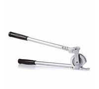 Flexzion Manual Aluminum Tubing Bender - 1/2 Inch OD Tube and Pipe Bender for HVAC Refrigeration, Aluminum, Brass, and Soft Copper Pipe Bender Tool with Wide Hook Grip up to 180-Degree Bending