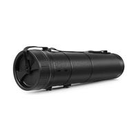 Flexzion Poster, Art, Document Tube with Strap, Expandable Waterproof Plastic Container, Telescoping Cylindrical Storage Case, Portable Paper Holder for Draft Sketch Blueprint, 6.5 IDx32-51.6 Inch