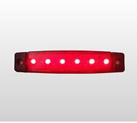 flexzon 1 X Rear Red Led Side Marker Light Position 24V Volt For Cab Truck Trailer Van Bus 4X4 HGV Camper