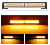 flexzon 11.8“ 36W Cob Led Emergency Warning Hazard Flash Strobe Beacon Light Bar Amber