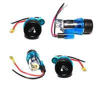 flexzon Blue Illuminated in Car UNIVERSAL 12V Cigar Cigarette Plug Lighter SOCKET & PLUG SATNAV 12 VOLT replacement