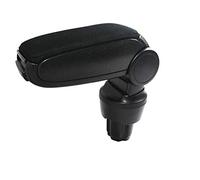 flexzon Car Armrest Arm Rest + Assembly Black Textile Center Console with Storage Vehicle Specific Fit Compatible with VW UP