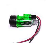 flexzon Green Iluminated in Car replacement UNIVERSAL 12V Cigar Cigarette Plug Lighter SOCKET & PLUG SATNAV 12 VOLT