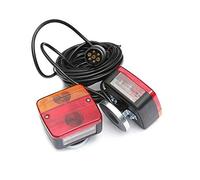 flexzon Rear trailer light set lightboard towing lamps magnetic Tractor Trailer Lorry Truck e-marked 7.5m