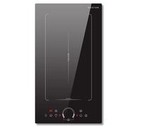 Flexzone Induction Hob 2 Plates, 30 cm Built-in Hob 2 Zones, 3500 W