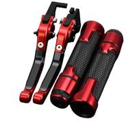 FLFHDUP Brake Handle Lever Fit for Kawasaki Fit for Ninja 250R EX250J EX250 EX250R Motorcycle Adjustable Brake Clutch Levers Handlebar Grips Hand Brake Handle(NINJA250R 08-12)