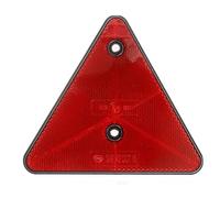 FLFHDUP Car Reflective Stickers 1/2/4PCS Red Triangle Reflectors Rear Reflectors Safety Warning For Trailer Bike Motorcycle Truck Boat Car Accessories Car Reflective Tape(1pcs)