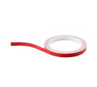 FLFHDUP Car Reflective Stickers 8m Reflective Tape Bike Automobiles Sticker Strip Tape PVC Bicycle Wheels Reflect Sticker For Cycling Warning Car Parts Car Reflective Tape(Red)
