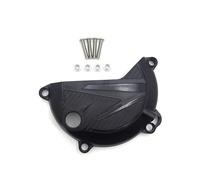 FLFHDUP Chain Guard Fit For ZONGSHEN NC250 NC250S NC300 NC300S Motorcycle Engine Guard Clutch Cover Case Protection Case Chainrings(Black-oil channels)