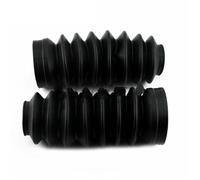 FLFHDUP Fork Protectors Fit For Sportster XL883 XL1200 FXD 2PCS 39mm Motorcycle Front Fork Cover Gaiters Rubber Long Boots