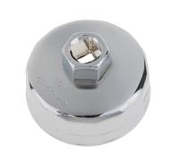 FLFHDUP Oil Filter Steel Car Oil Filter Wrench Socket Removal Cap Fit for Prevla,Fit for Bluebird, Fit for A8,Fit for Geely Merrie(74mm)