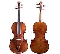 FLFL Violin Beautiful 16.5 Inch Viola For Students, Beginners, Professionals And Professional Performances (Color : Body length420mm)