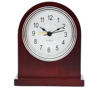 FLFLF Brass Mantel Clock with Westminster Chime, Battery Operated Silent Sweep Movement - Vintage Fireplace Clock for Heritage Home Decor & Office/Study Room Ambience,#C