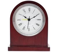 FLFLF Brass Mantel Clock with Westminster Chime, Battery Operated Silent Sweep Movement - Vintage Fireplace Clock for Heritage Home Decor & Office/Study Room Ambience,#D
