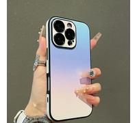 FLFXYFB Defendcase Gradient Color Lens Film All Inclusive for iPhone Case, Gradient Color LensFilm AllInclusive, for iPhone 16/15/14/13/12pro Max (13,Blue)