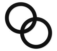 FLG-Seal Sink Seal Gasket Accessory,Putty-Free Rubber Seals Replacement for InSinkErator Kitchen Sink Garbage Disposal Drain,2Pcs